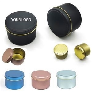 4 oz Travel Size Candle Tins with Lids